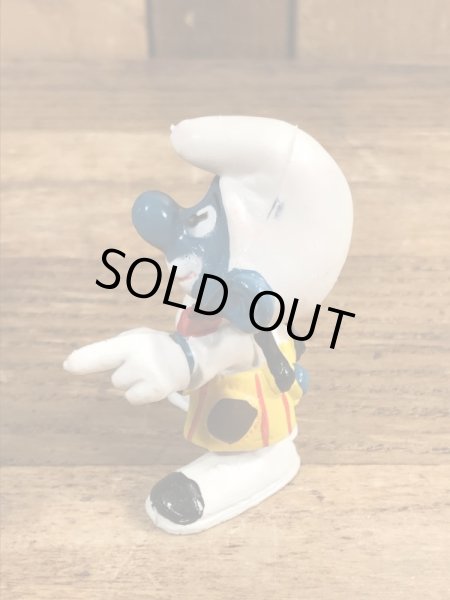 Smurf　ヴィンテージ　PVCフィギュア　ピエロ　70’s