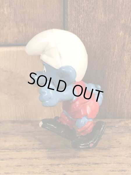 Smurf　ヴィンテージ　PVCフィギュア　サッカー　70’s