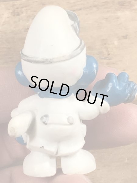 70年代頃のドクターのスマーフのビンテージのPVCフィギュア