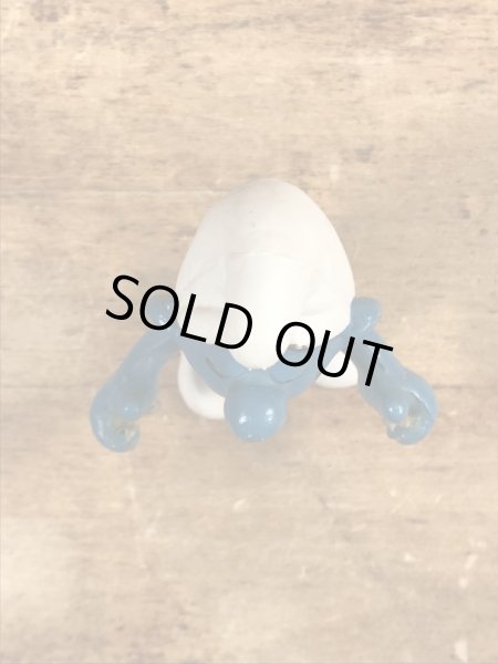 70年代頃のビンテージのスマーフのPVCフィギュア