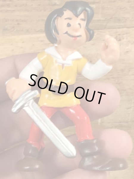 70年代頃のスマーフのジョアンのビンテージのPVCフィギュア