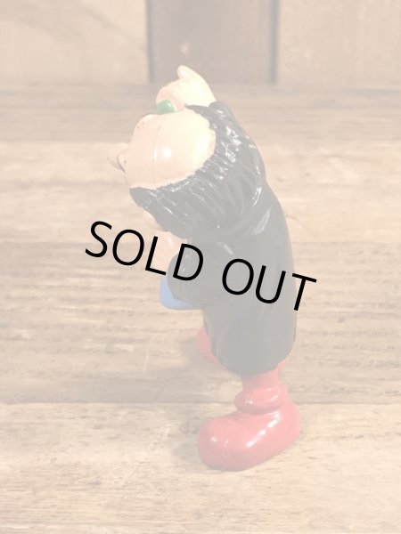 80’sのスマーフのガーガメルのヴィンテージのPVC製フィギュア