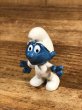 60’sのアストロノーツのSmurfのヴィンテージのPVC製フィギュア