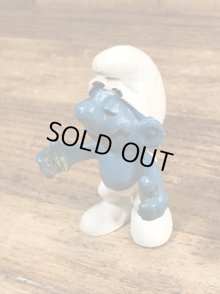 70’sのヴィンテージのスマーフのPVC製フィギュア