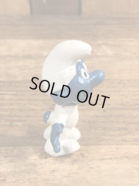 60年代頃のアストロノーツのスマーフのビンテージのPVCフィギュア