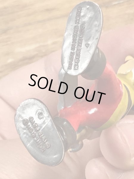 70’sのスマーフのジョアンのヴィンテージのPVC製フィギュア