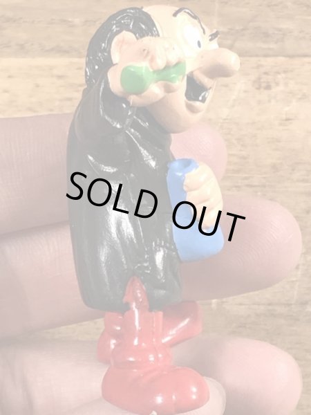 80’sのスマーフのガーガメルのヴィンテージのPVC製フィギュア