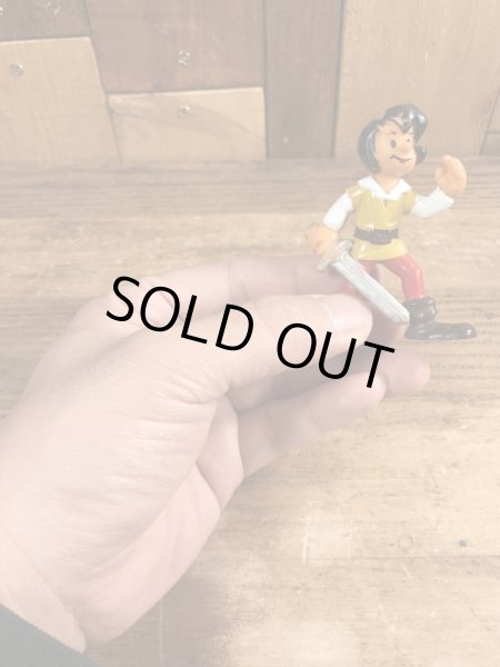 70年代頃のスマーフのジョアンのビンテージのPVCフィギュア