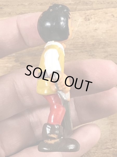 70’sのスマーフのジョアンのヴィンテージのPVC製フィギュア