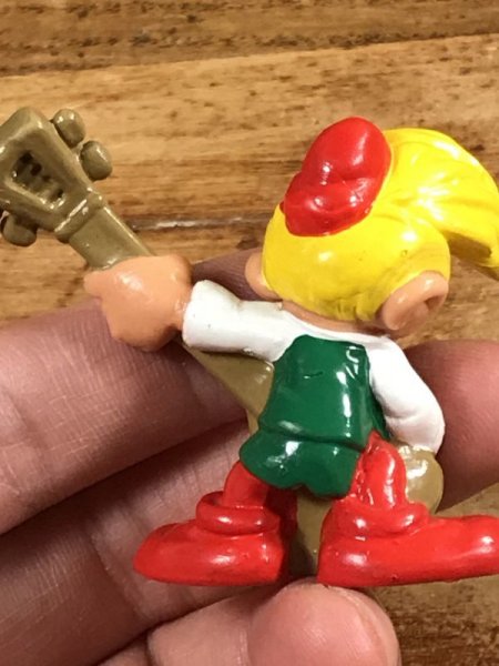 70年代頃のスマーフのピルルイのビンテージのPVCフィギュア