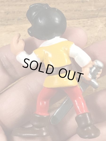 70年代頃のスマーフのジョアンのビンテージのPVCフィギュア