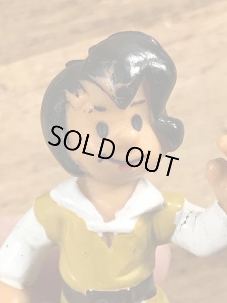 70年代頃のスマーフのジョアンのビンテージのPVCフィギュア