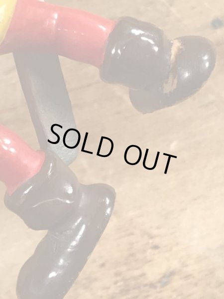 70’sのスマーフのジョアンのヴィンテージのPVC製フィギュア