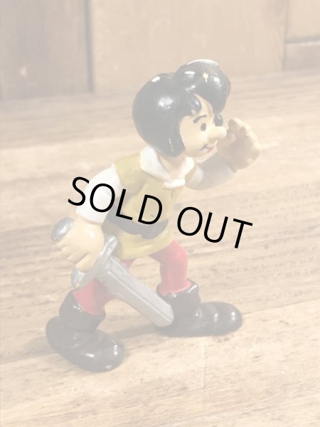 70年代頃のスマーフのジョアンのビンテージのPVCフィギュア