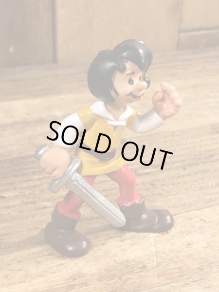 70年代頃のスマーフのジョアンのビンテージのPVCフィギュア