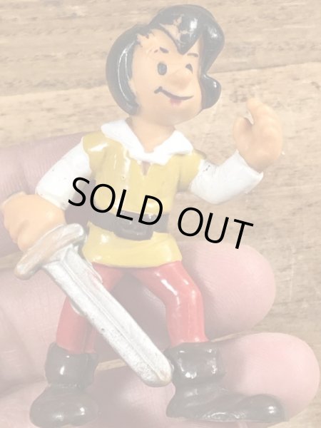 70年代頃のスマーフのジョアンのビンテージのPVCフィギュア