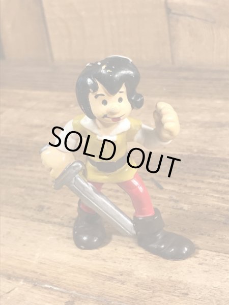 70’sのスマーフのジョアンのヴィンテージのPVC製フィギュア