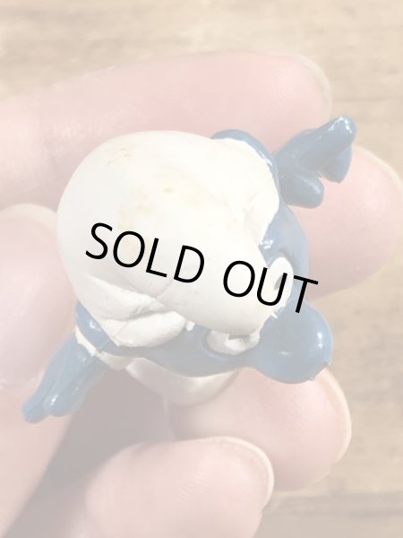 60年代頃のアストロノーツのスマーフのビンテージのPVCフィギュア