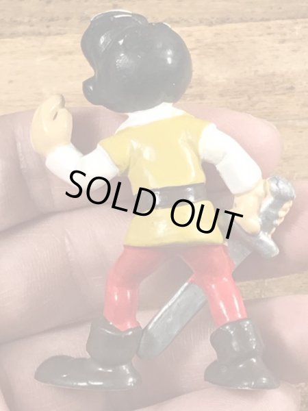 70年代頃のスマーフのジョアンのビンテージのPVCフィギュア