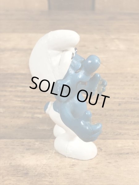 70年代頃のビンテージのスマーフのPVCフィギュア