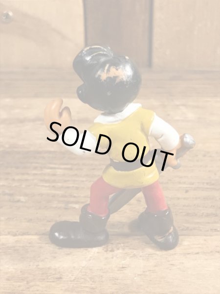 70’sのスマーフのジョアンのヴィンテージのPVC製フィギュア