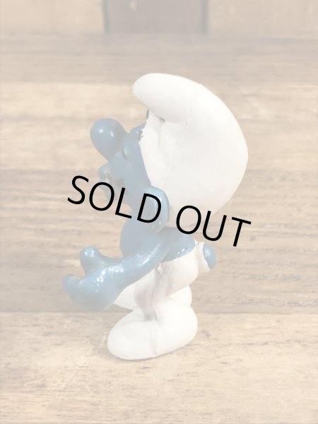 70’sのヴィンテージのスマーフのPVC製フィギュア