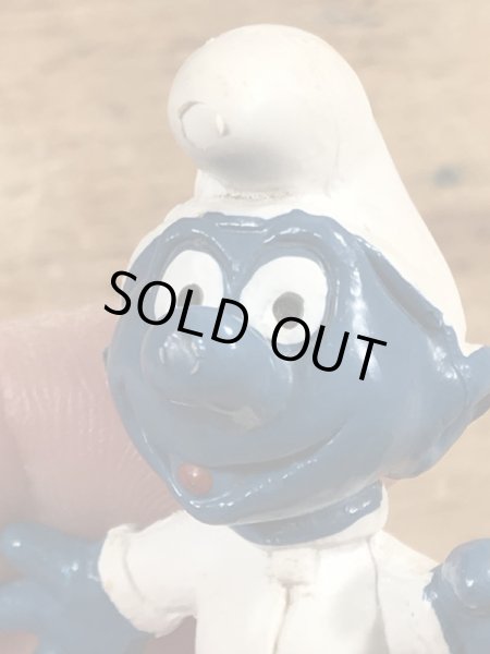 60年代頃のアストロノーツのスマーフのビンテージのPVCフィギュア