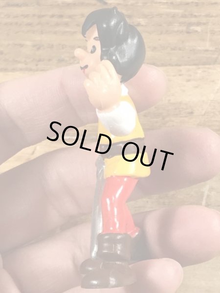 70’sのSmurfのジョアンのヴィンテージのPVC製フィギュア