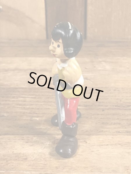 70’sのスマーフのジョアンのヴィンテージのPVC製フィギュア