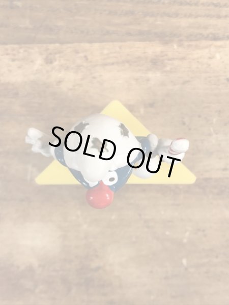 70年代頃のピエロのスマーフのビンテージのPVCフィギュア