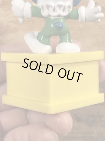 70’sのピエロのスマーフのヴィンテージのPVC製フィギュア