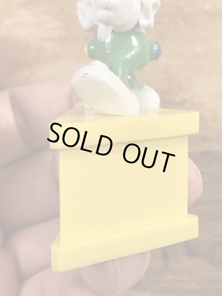 70’sのピエロのスマーフのヴィンテージのPVC製フィギュア