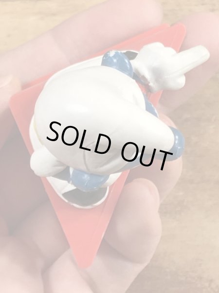 70年代頃のピエロのスマーフのビンテージのPVCフィギュア