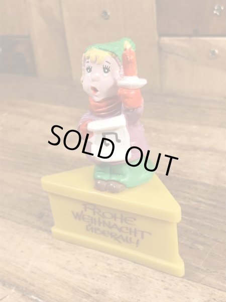 80’sのSchleich社製の讃美歌のヴィンテージのPVC製フィギュア