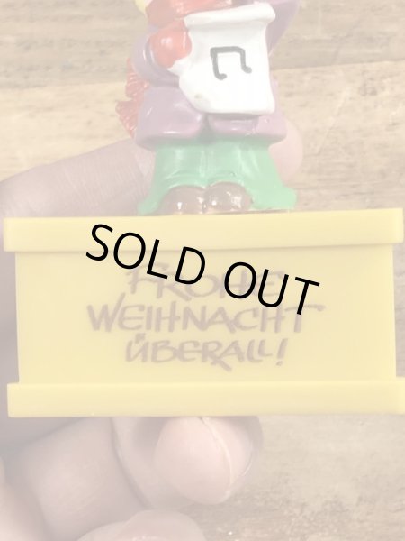 80’sのSchleich社製の讃美歌のヴィンテージのPVC製フィギュア