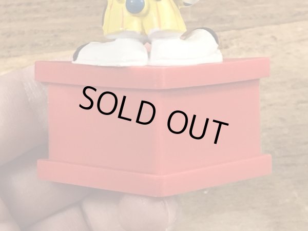 70’sのピエロのスマーフのヴィンテージのPVC製フィギュア