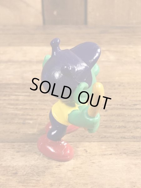 80年代頃の野球をしているアストロスニックのビンテージのPVCフィギュア