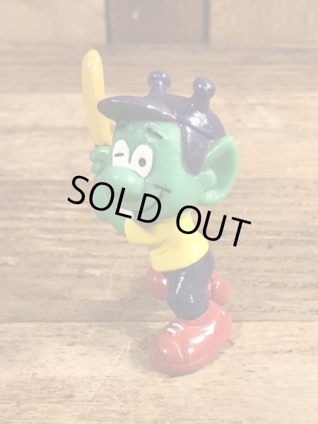 80’sの野球をしているアストロスニックのヴィンテージのPVC製フィギュア