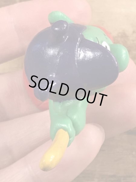 80年代頃の野球をしているアストロスニックのビンテージのPVCフィギュア