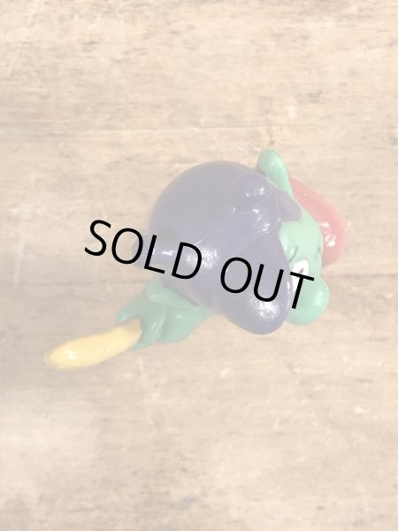 80年代頃の野球をしているアストロスニックのビンテージのPVCフィギュア