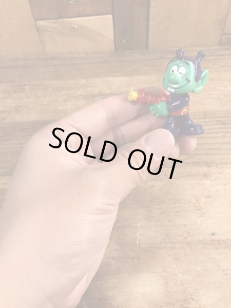 80’sの光線銃を持ったアストロスニックのヴィンテージのPVC製フィギュア