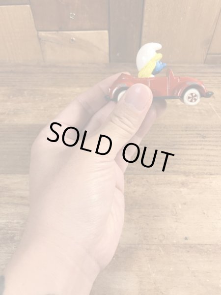 80’sのスマーフェットのヴィンテージのミニカー