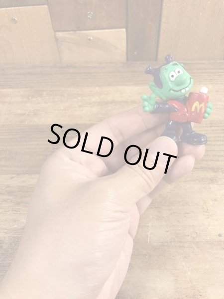 80’sのドリンクを持ったアストロスニックのヴィンテージのPVC製フィギュア