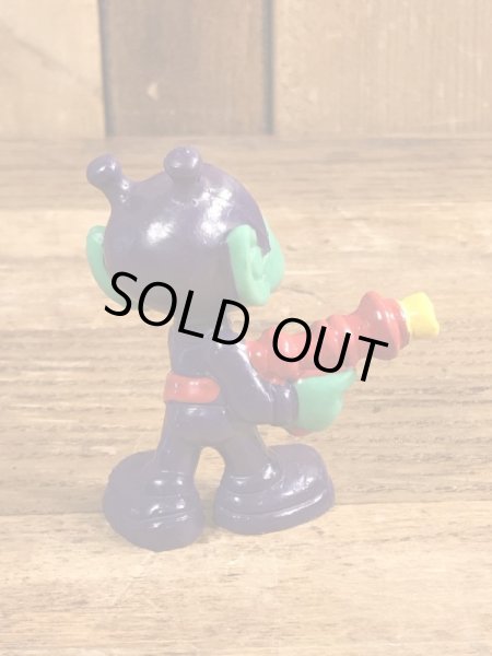 80’sの光線銃を持ったアストロスニックのヴィンテージのPVC製フィギュア