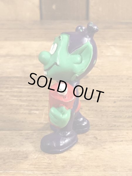 80’sのドリンクを持ったアストロスニックのヴィンテージのPVC製フィギュア