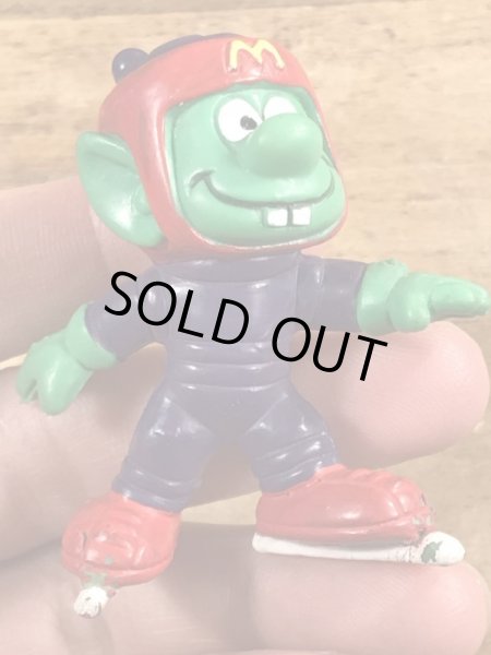 80年代頃のスケートをしているアストロスニックのビンテージのPVCフィギュア