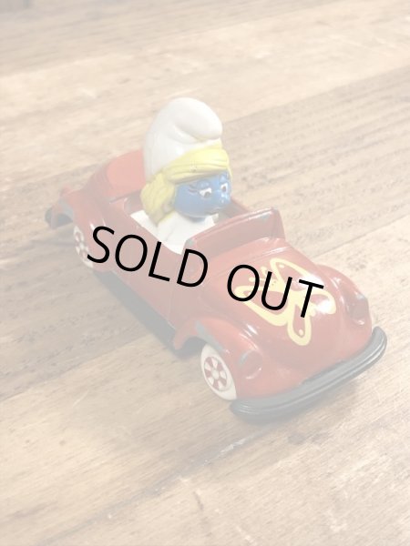 80年代頃のスマーフェットのビンテージのミニカー