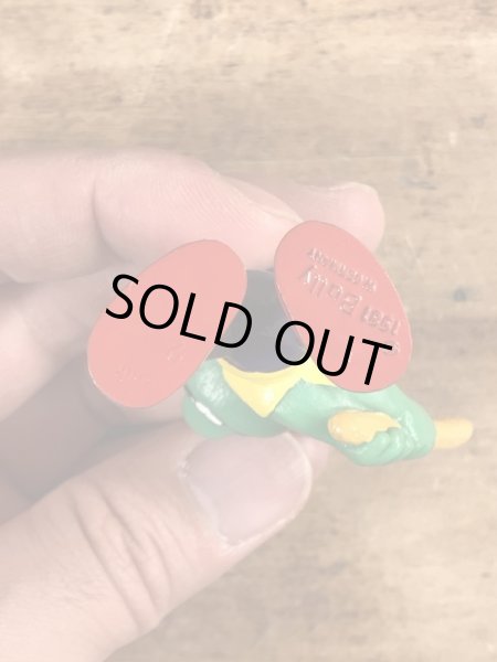 80’sの野球をしているアストロスニックのヴィンテージのPVC製フィギュア