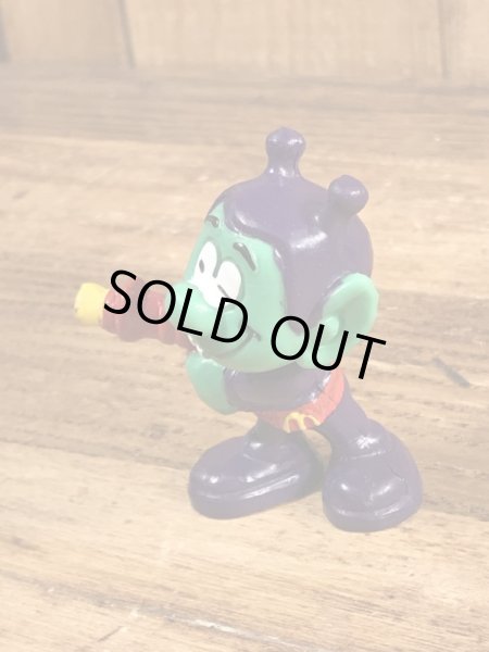 80’sの光線銃を持ったアストロスニックのヴィンテージのPVC製フィギュア