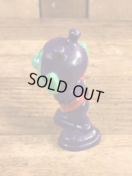 80’sの光線銃を持ったアストロスニックのヴィンテージのPVC製フィギュア